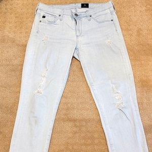 AG Adriano Goldschmied Frayed Hem Jean's | Size 26 👖